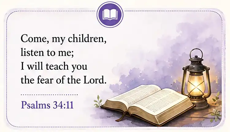 Psalms 34:11
